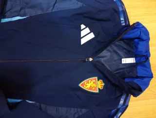 Chubasquero Real Zaragoza Adidas Azul