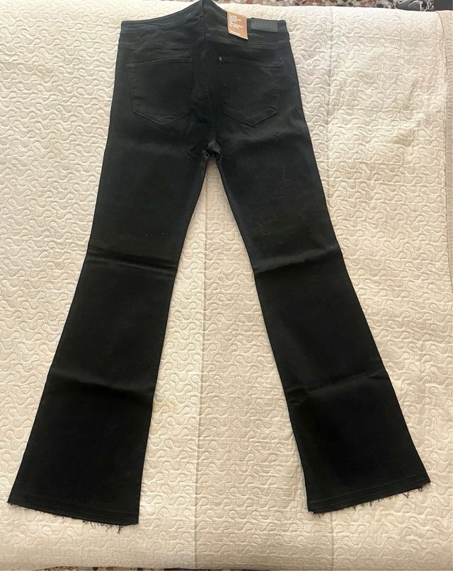 Pantalones vaqueros H&M negros talla 40/44