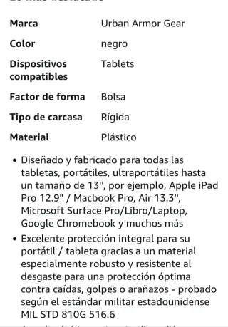 Funda UAG para portátil hasta 13,3 pulgadas