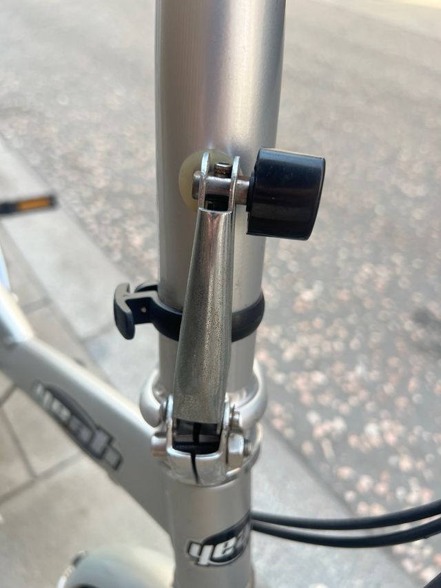 Bicicleta plegable yeah Plata