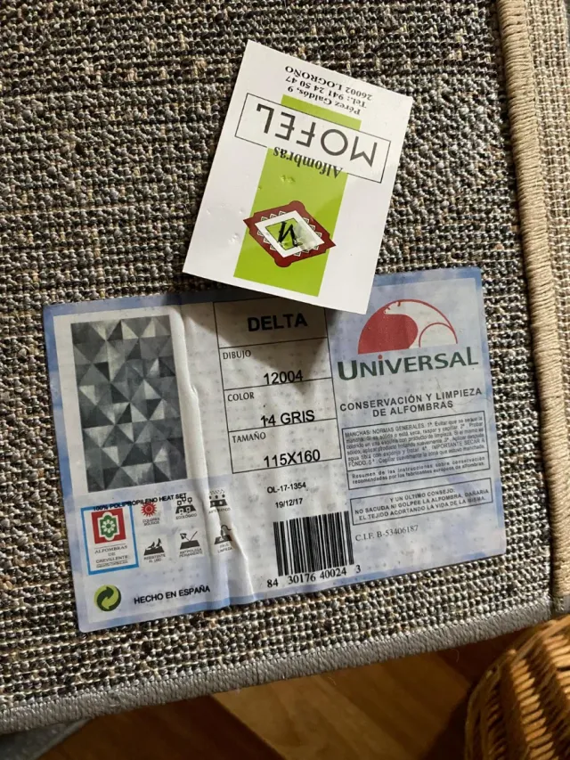 Alfombra Mofel geométrica