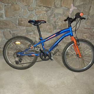 Bicicleta Infantil 20 Azul y Naranja
