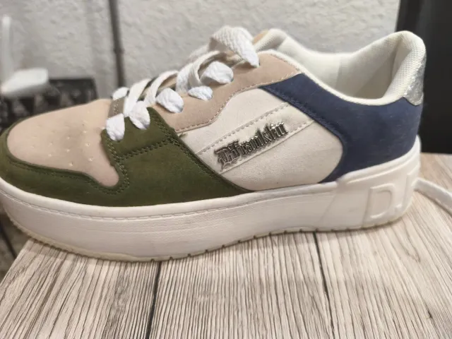 Zapatillas Franklin Talla 41 Beige/Azul/Verde