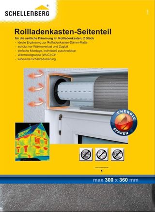 Schellenberg - Aislamiento caja persiana