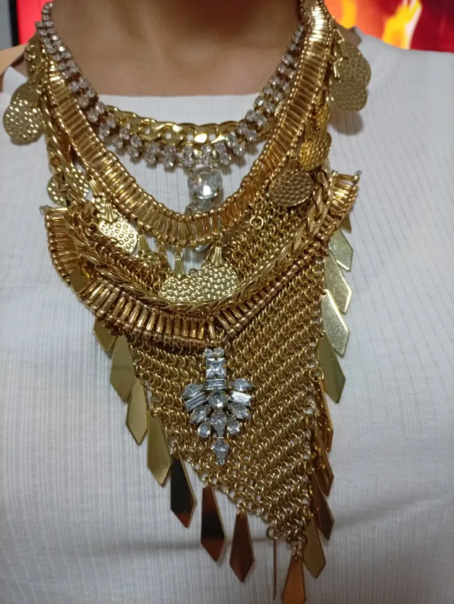 Precioso collar de golfi alta calidad