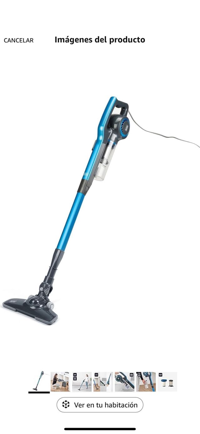 Aspirador vertical Black+Decker