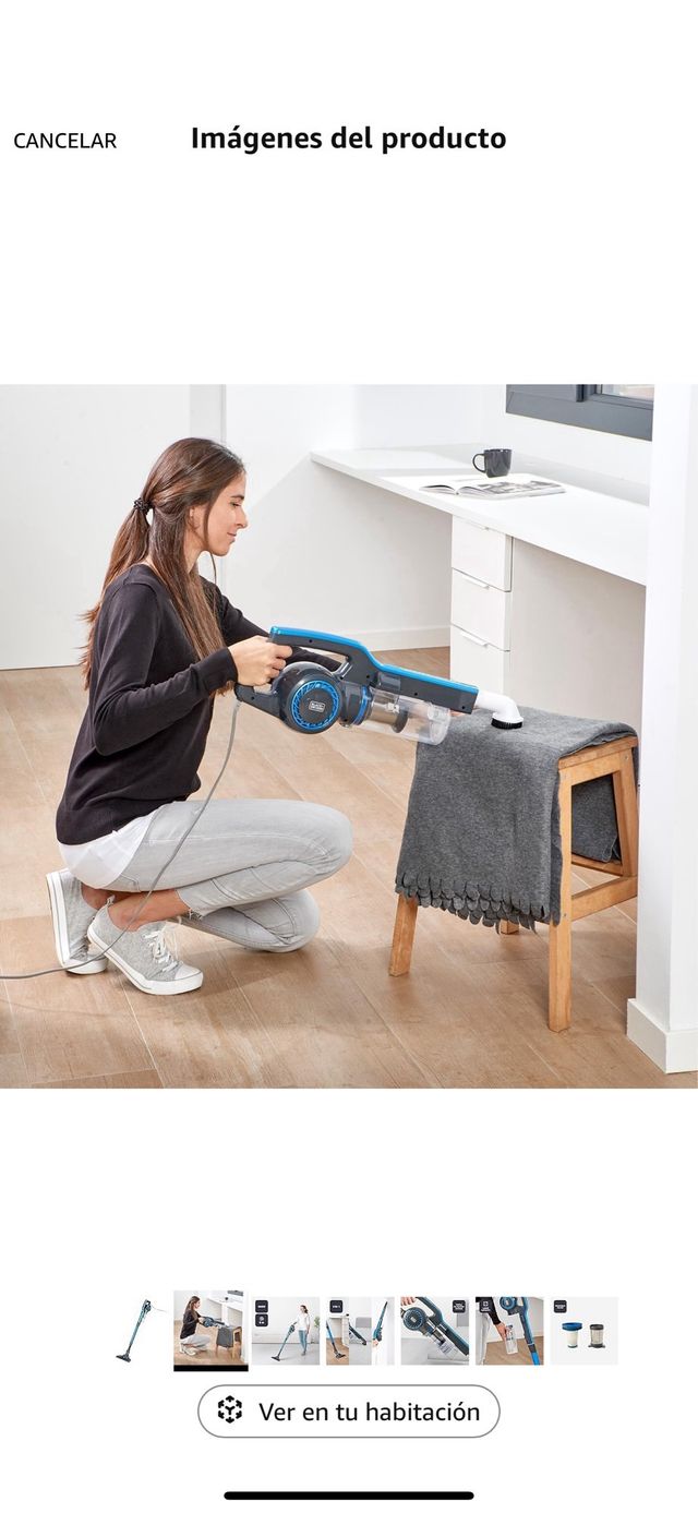 Aspirador vertical Black+Decker