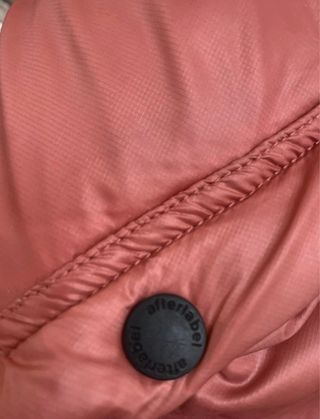 Piumino After Label con cappuccio