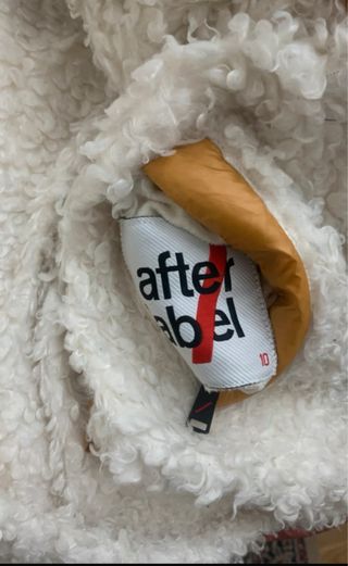 Piumino After Label con cappuccio