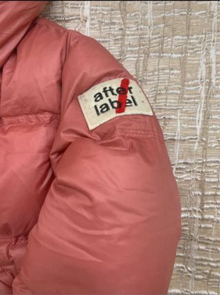 Piumino After Label con cappuccio