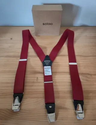 Tirantes elásticos marca  Soloio
