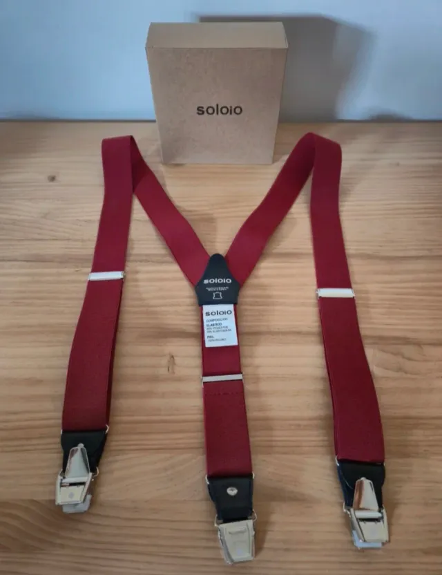 Tirantes elásticos marca  Soloio