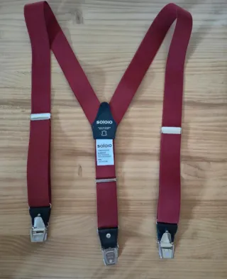 Tirantes elásticos marca  Soloio