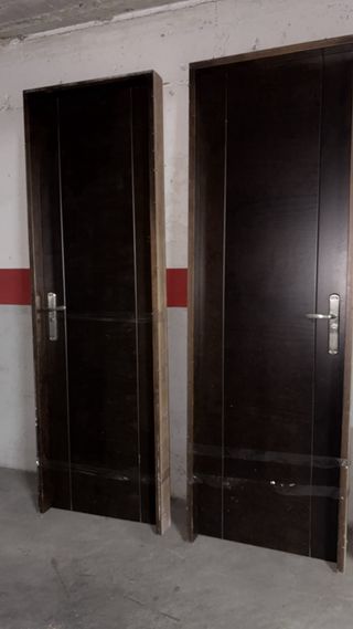 Puertas de paso wengue