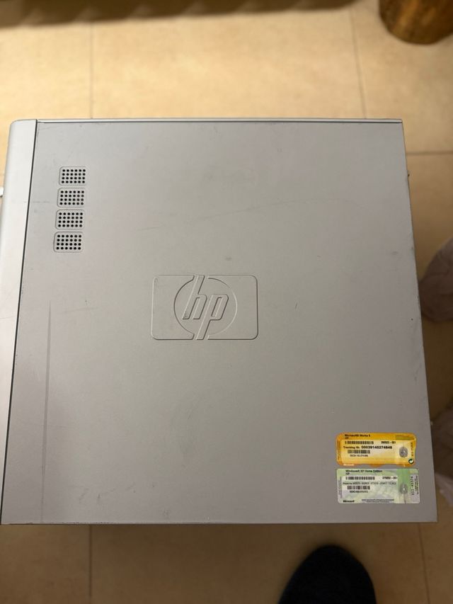 Torre HP Pavilion Gris/Plata