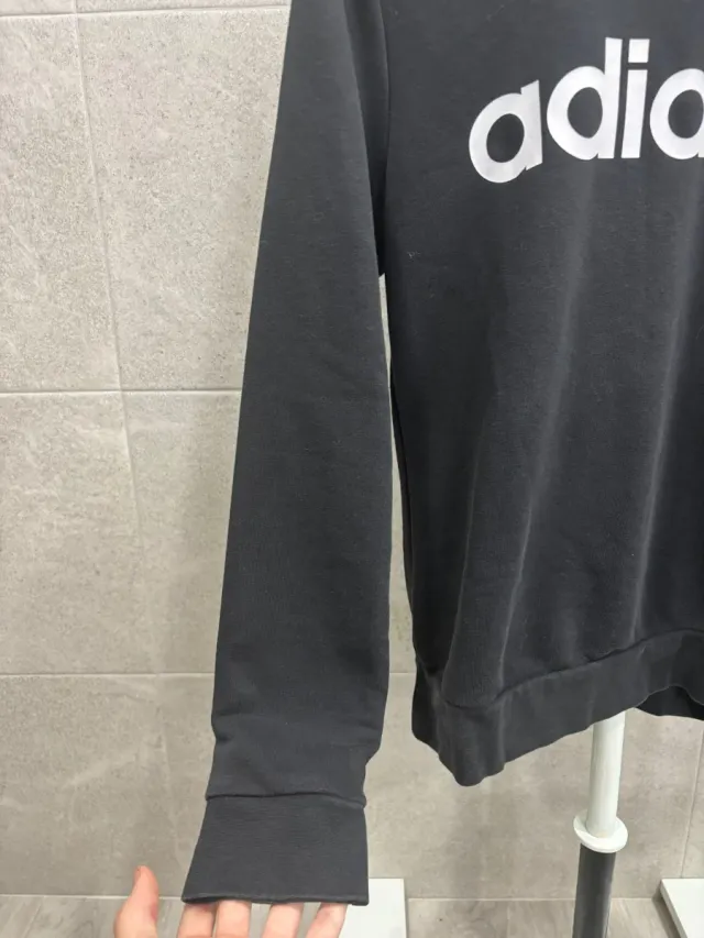 Sudadera Adidas Negra Logo