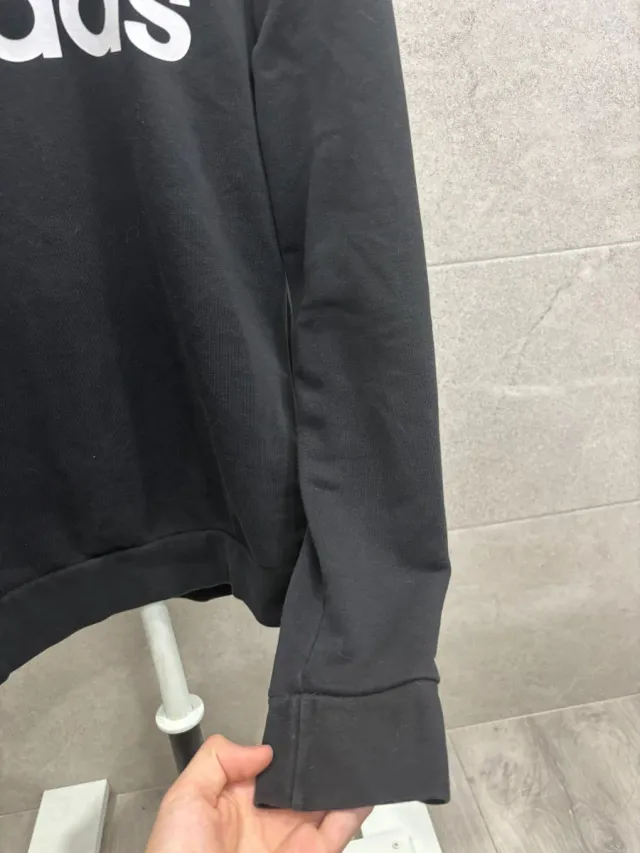 Sudadera Adidas Negra Logo