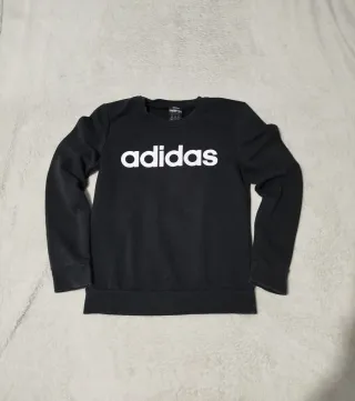 Sudadera Adidas Negra Logo