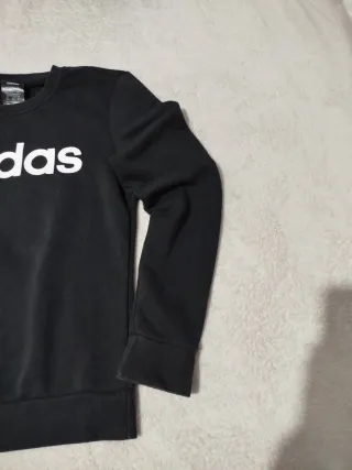 Sudadera Adidas Negra Logo