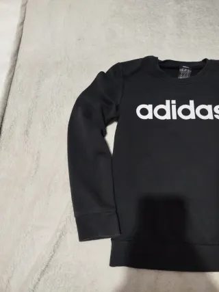 Sudadera Adidas Negra Logo