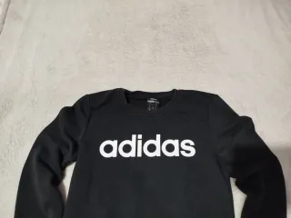 Sudadera Adidas Negra Logo