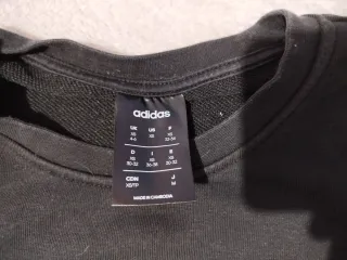 Sudadera Adidas Negra Logo