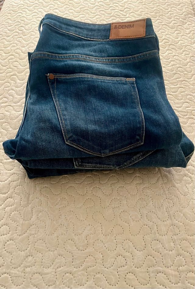 Pantalones vaqueros H&DENIM azules tallas 40/44