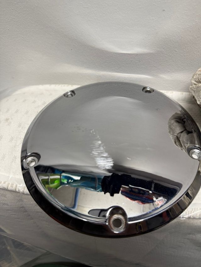 Tapa Derby Harley-Davidson Custom Logo