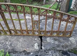 Verjas de hierro forjado antiguas