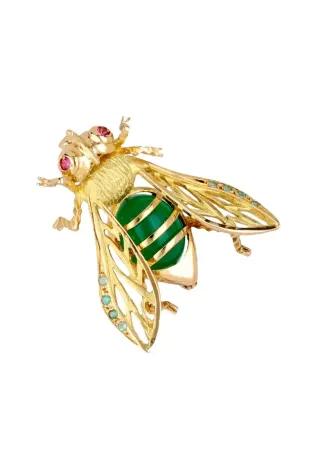 Broche Abeja Exlusivo Oro 18k