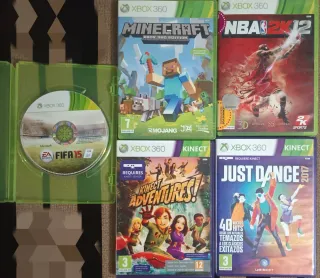 Lote de juegos todos por 15 euros