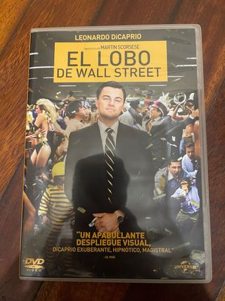 DVD El Lobo de Wall Street