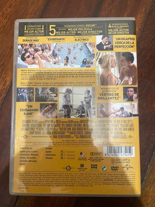DVD El Lobo de Wall Street