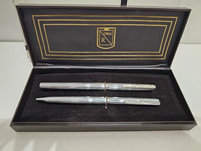 Parure di penne Omas Rinascimento