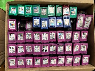 Cartuchos Tinta HP y Canon Vacíos