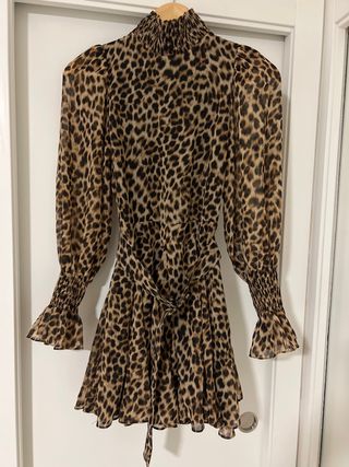 Vestido ZARA Leopardo