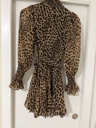 Vestido ZARA Leopardo