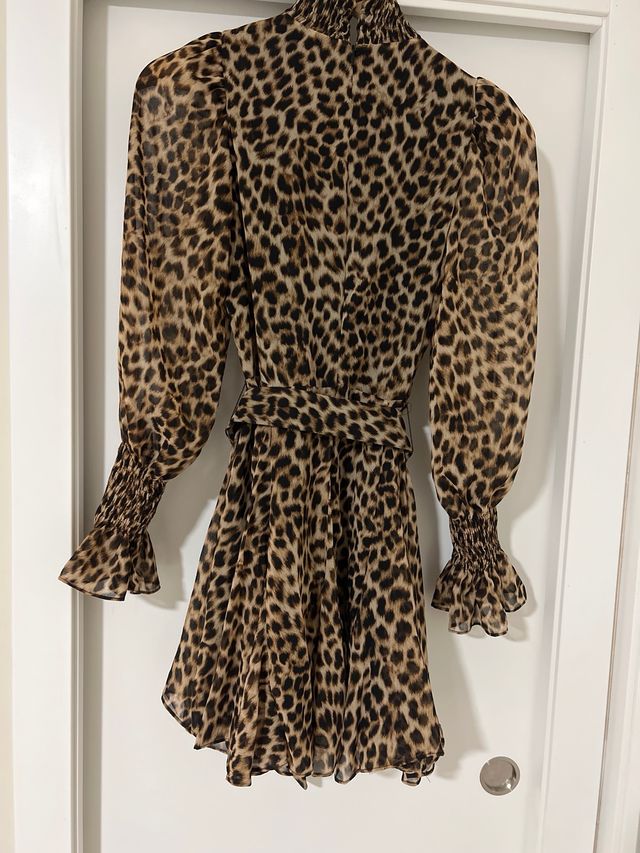 Vestido ZARA Leopardo