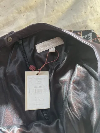 Falda Trucco negra estampada