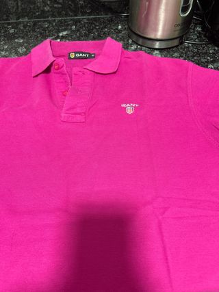 Camiseta GANT Rosa Talla M