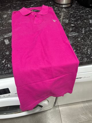 Camiseta GANT Rosa Talla M