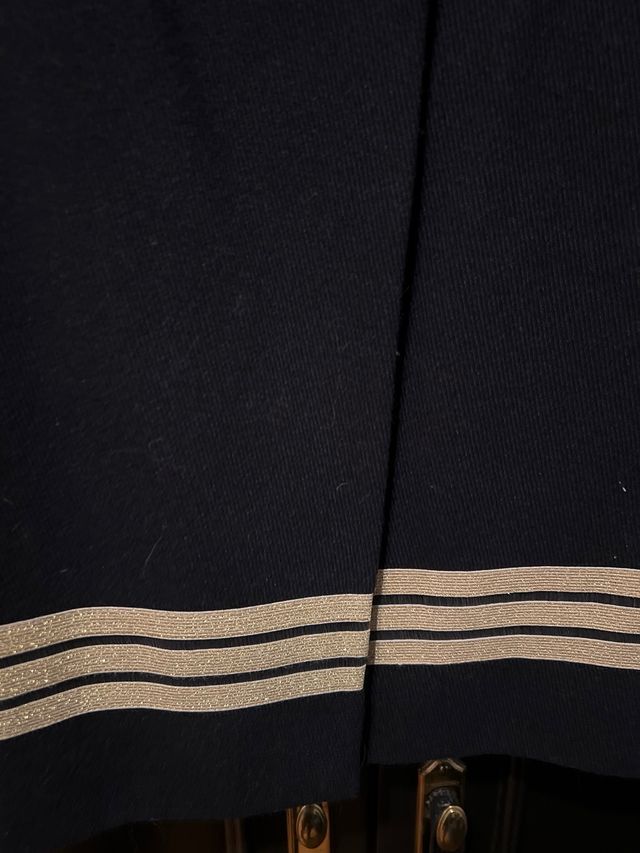 Abrigo Villagallo azul talla 40