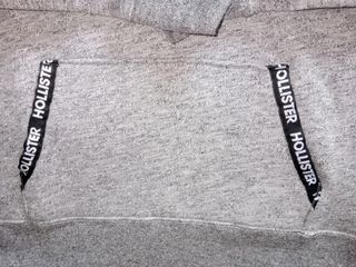 Sudadera Hollister Gris Unisex