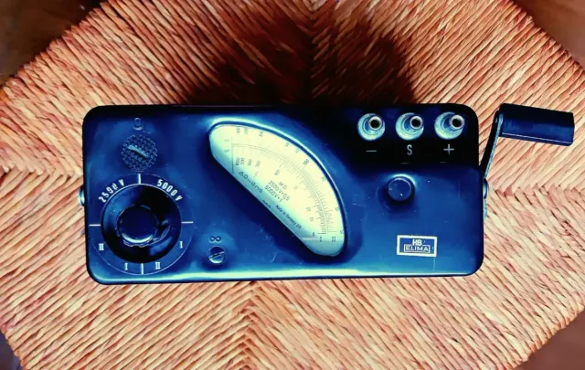 Megóhmetro Hartmann & Braun