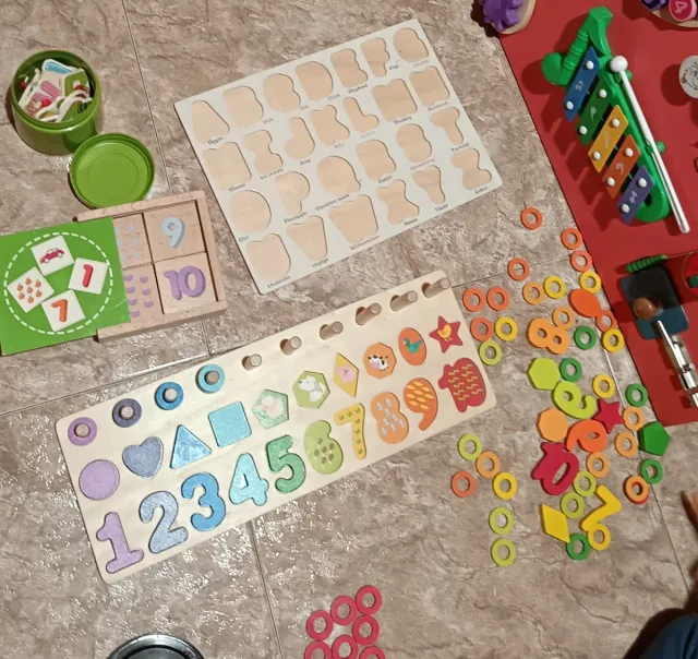 Lote de 6  juegos infantiles