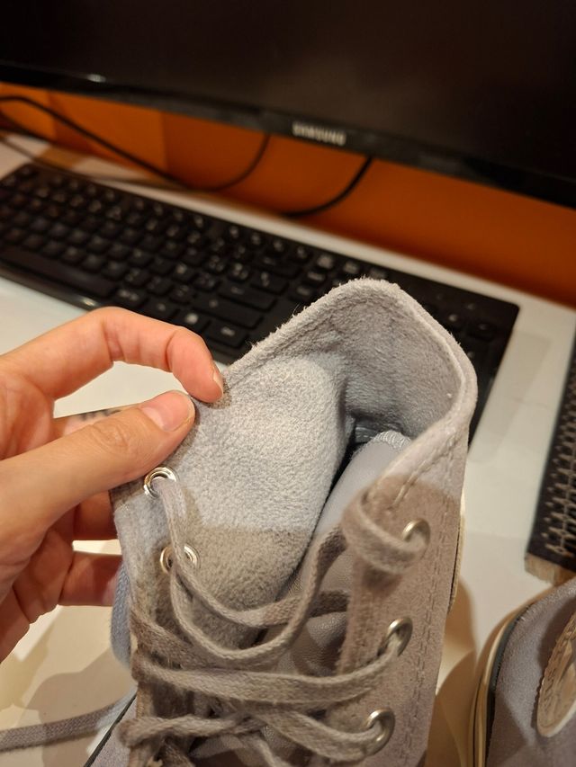 Converse All Star Chuck Taylor Grises Talla 38