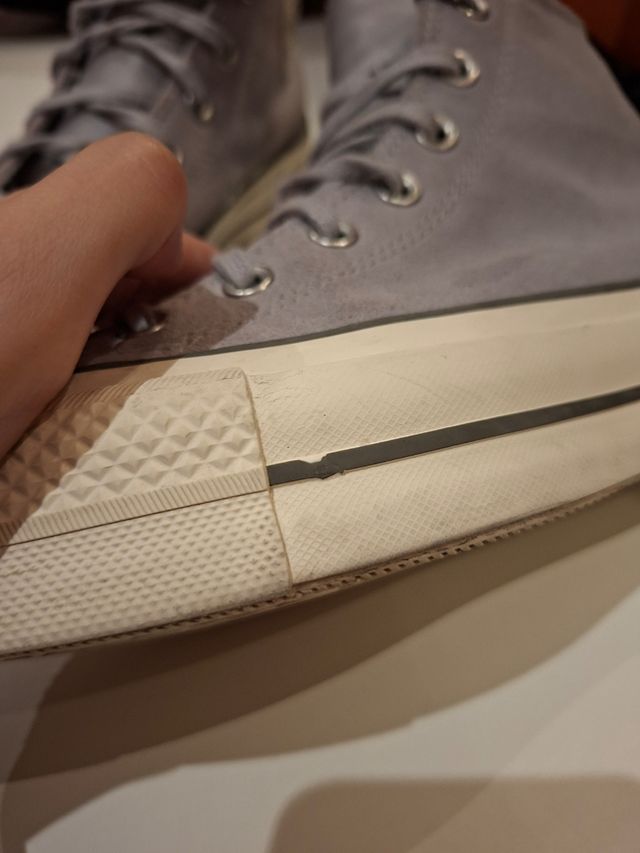 Converse All Star Chuck Taylor Grises Talla 38