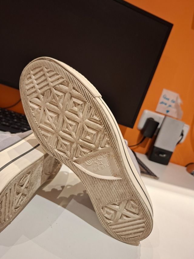 Converse All Star Chuck Taylor Grises Talla 38