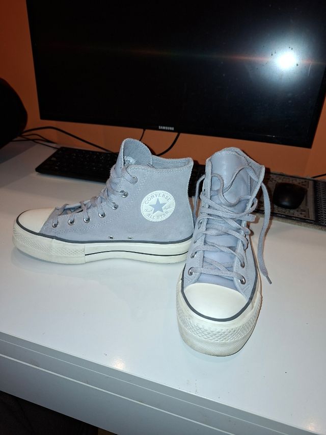 Converse All Star Chuck Taylor Grises Talla 38