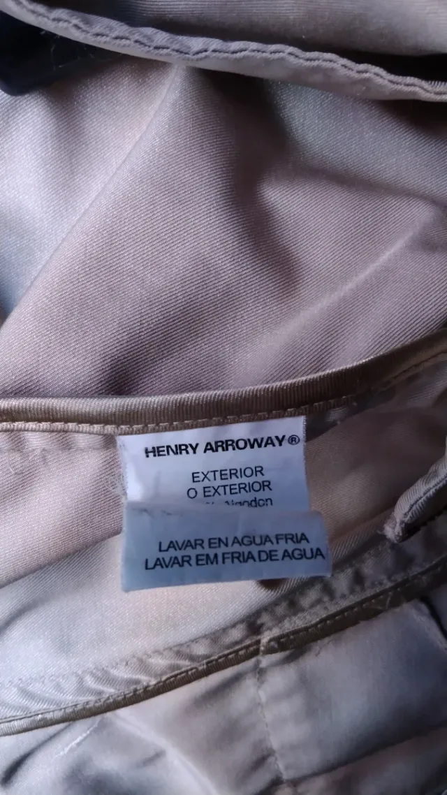 Chaquetón beige señora